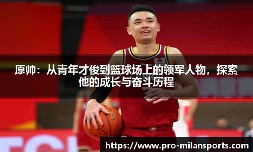 原帅:从青年才俊到篮球场上的领军人物,探索他的成长与奋斗历程