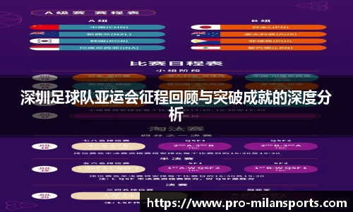 深圳足球队亚运会征程回顾与突破成就的深度分析
